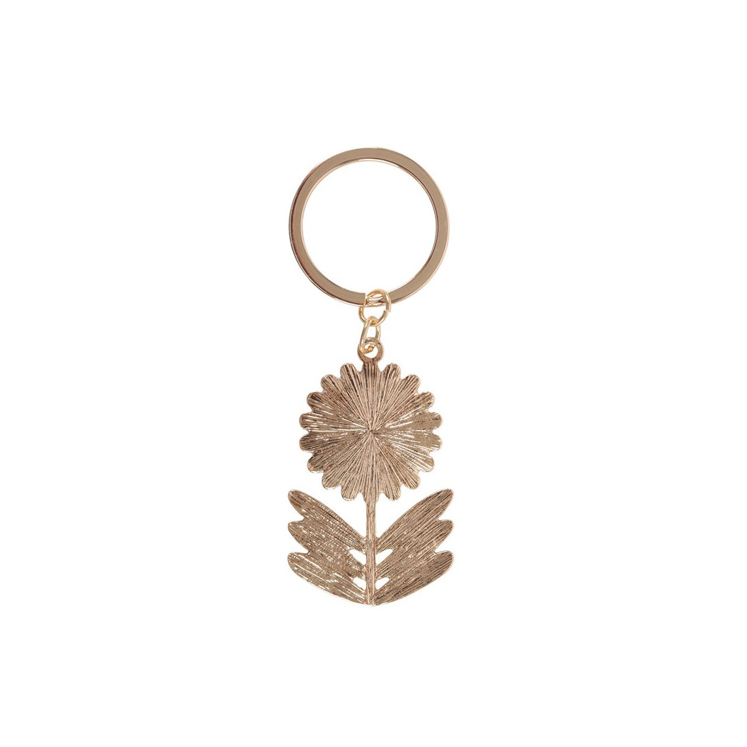 No Rain, No Flowers Keyring