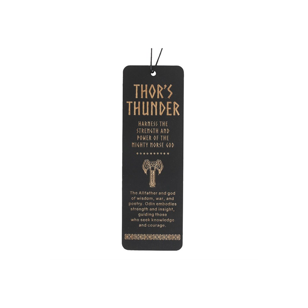 Thor's Thunder Wooden Bookmark