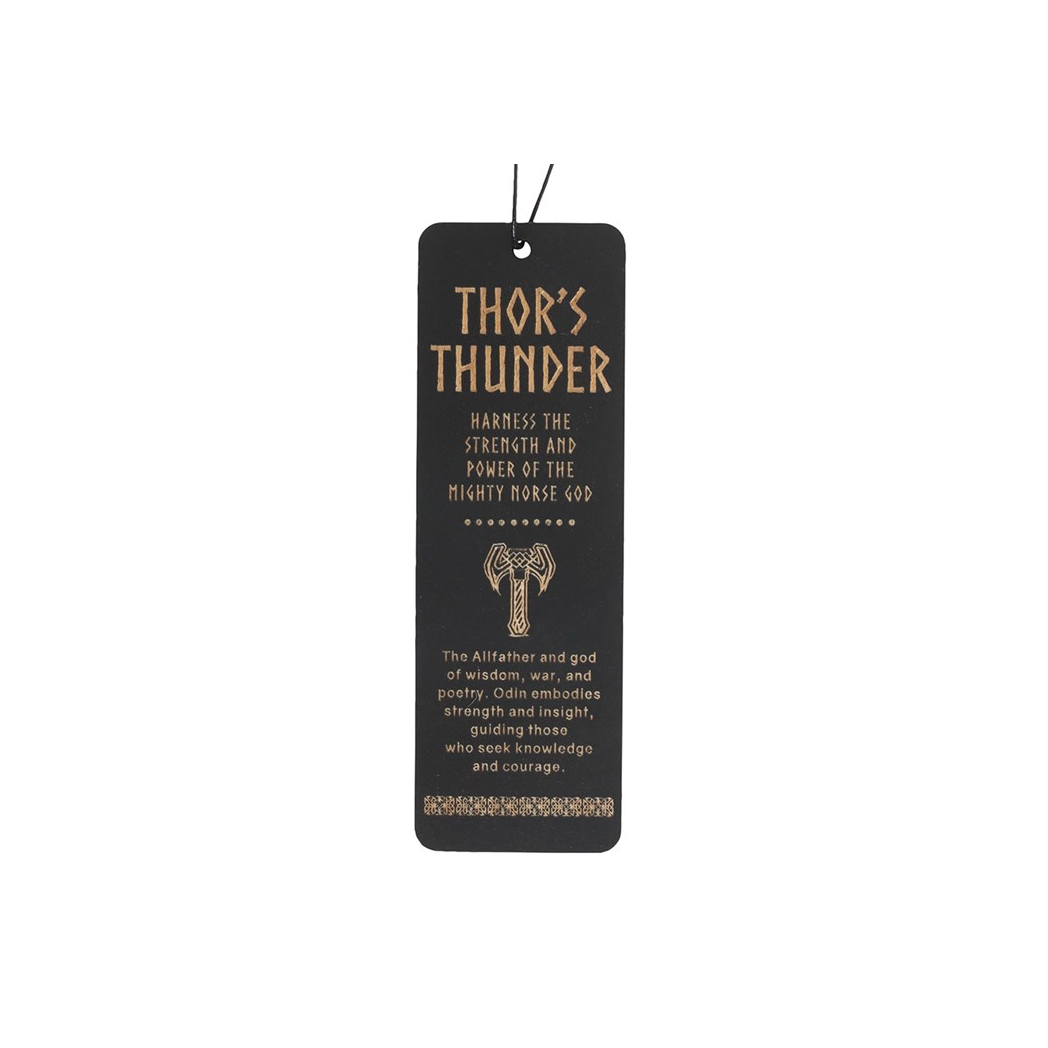 Thor's Thunder Wooden Bookmark