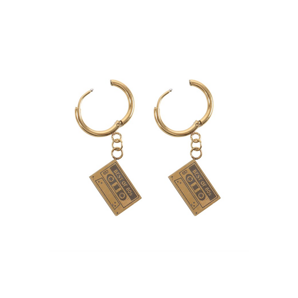 Mixtape Dangle Earrings