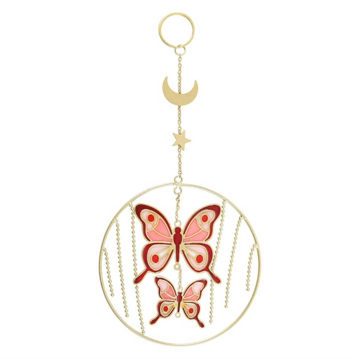 Pink Butterfly Hanging Decoration