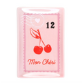 Cherry Postage Stamp Trinket Dish