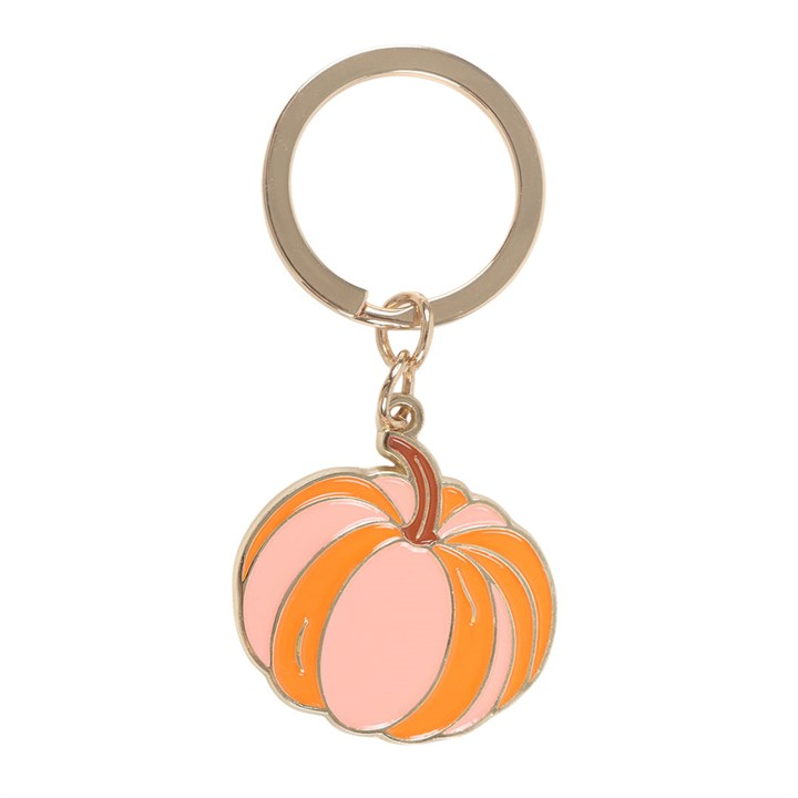Pretty Pumpkin Keyring
