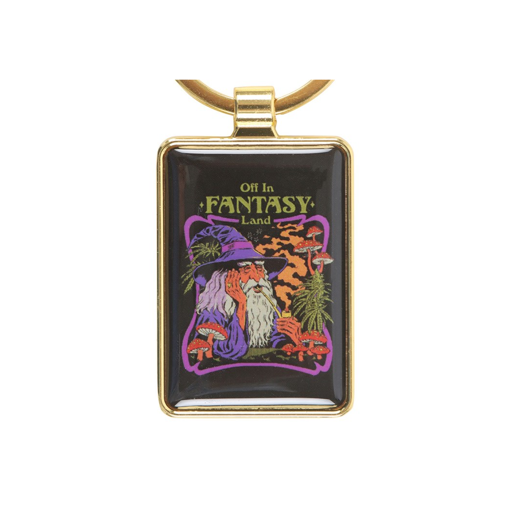 Fantasy Land Keyring by Steven Rhodes