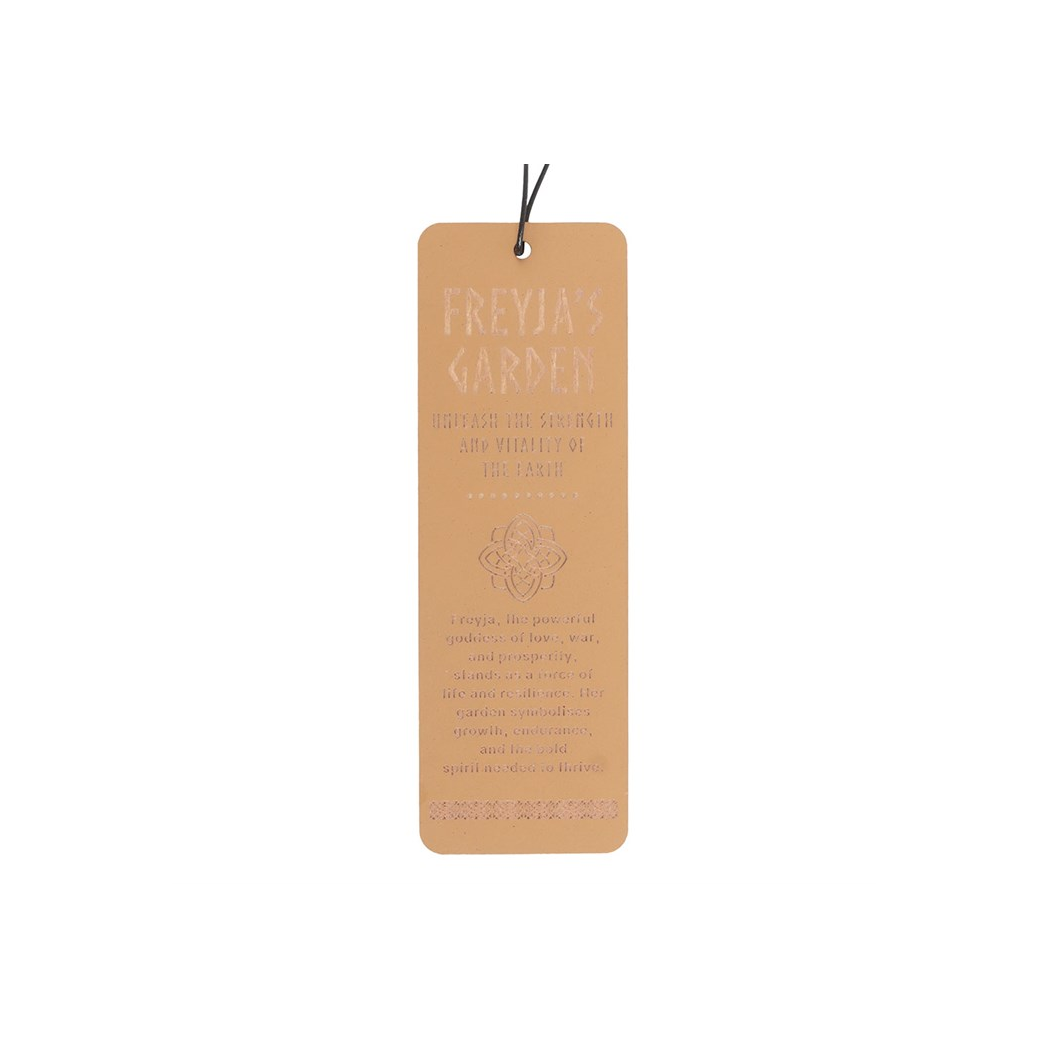 Freyja's Garden Wooden Bookmark