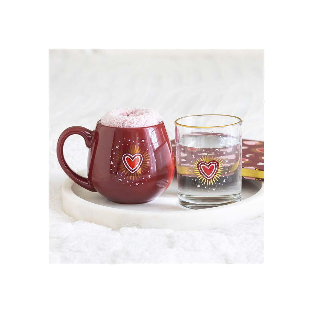 Sacred Heart Drinking Glass
