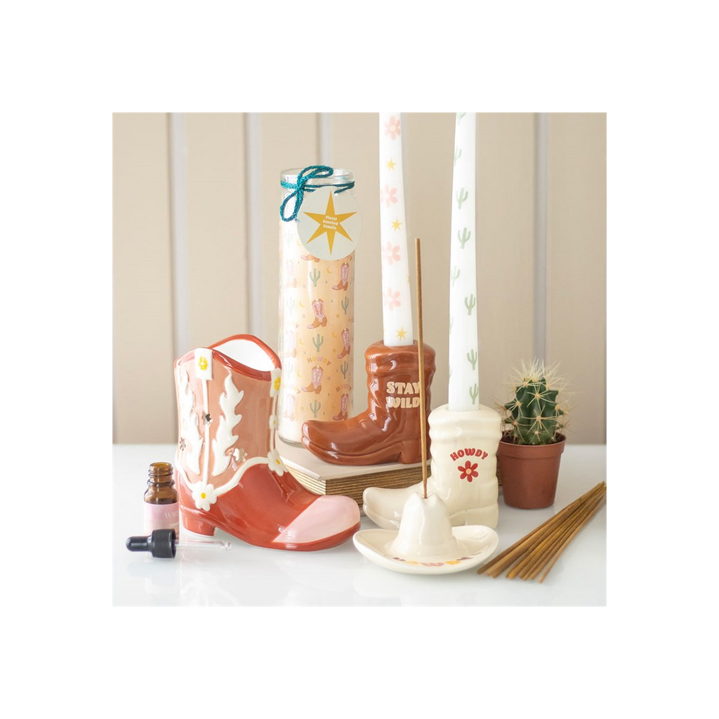 Howdy Cowboy Hat Incense Stick Holder