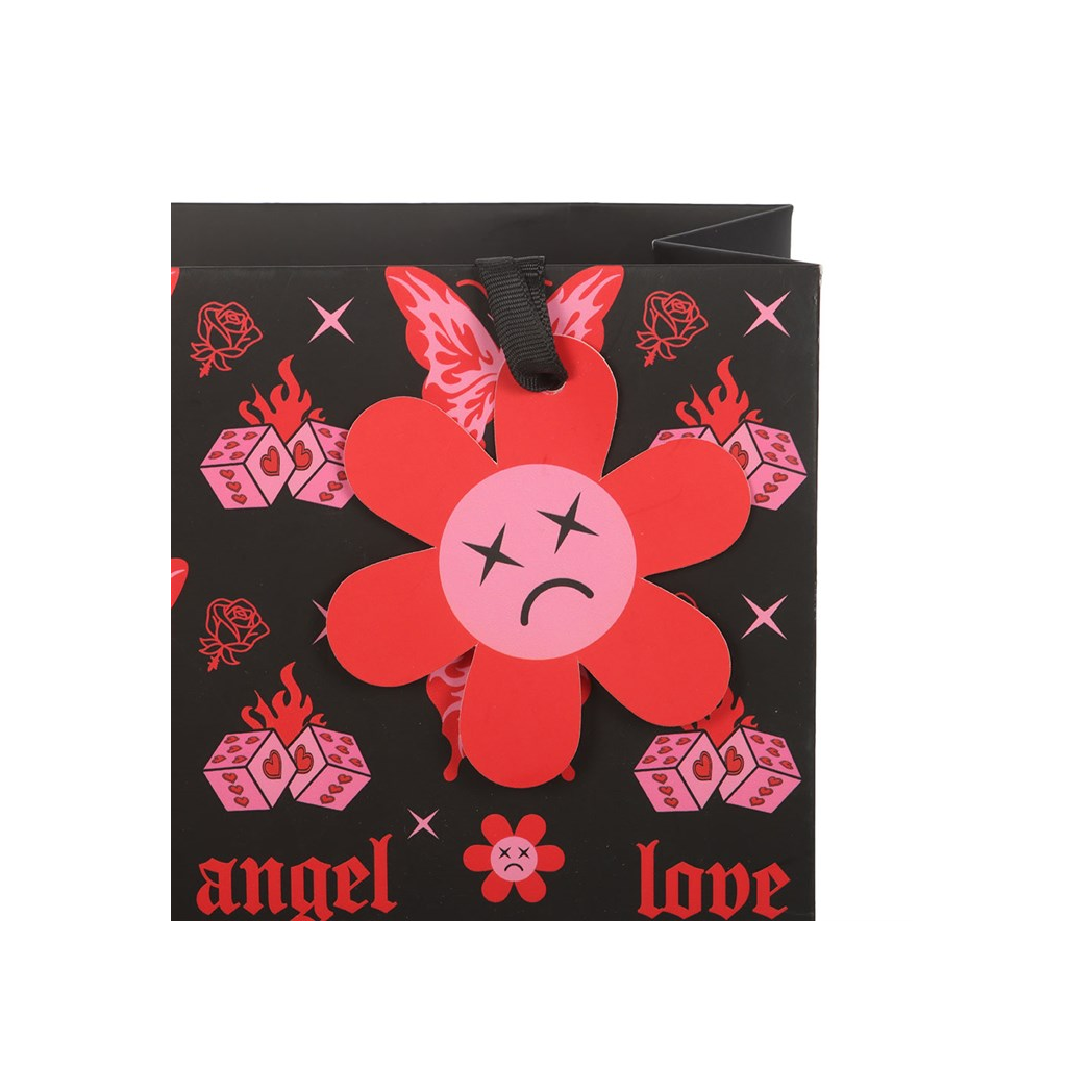 23cm Medium Flaming Butterfly Gift Bag