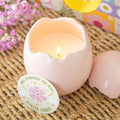 Wild Strawberry & Poppy Egg Shaped Candle