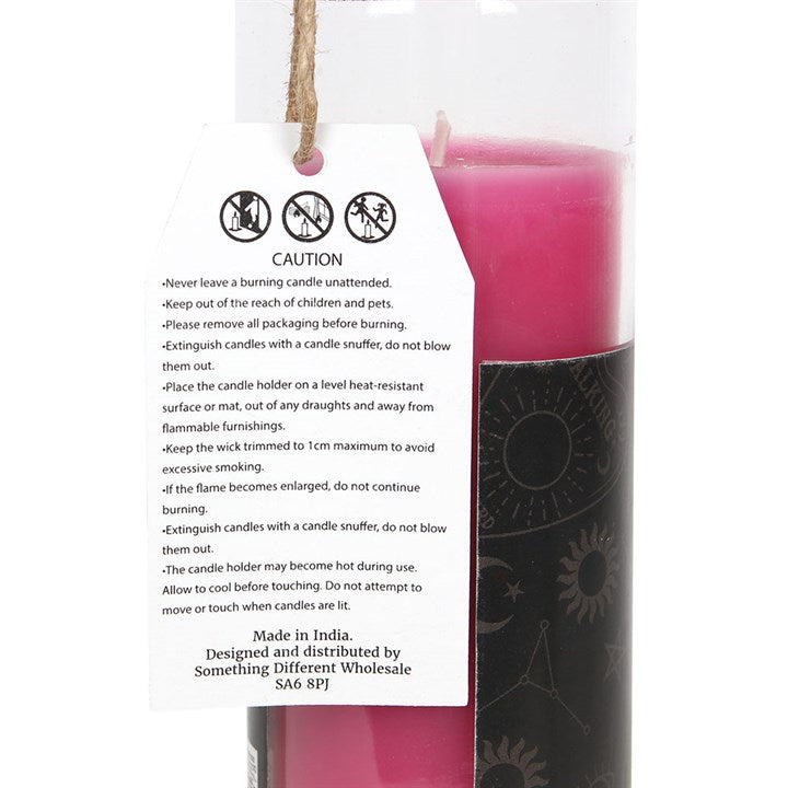 Friendship Floral Magic Spell Tube Candle