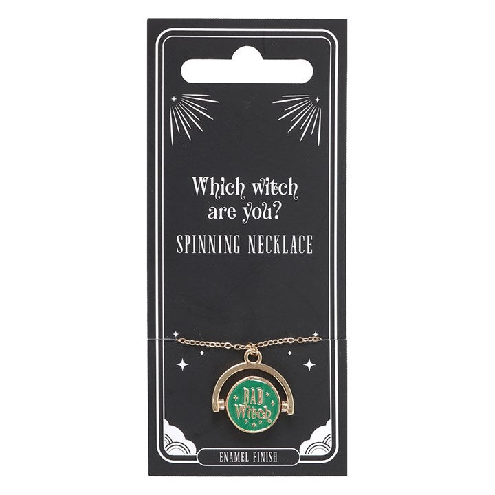 Which Witch Are You Spinning Necklace