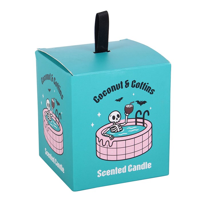 Coconut & Coffins Scented Candle