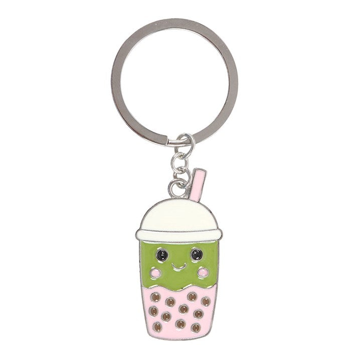 Kawaii Bubble Tea Keyring