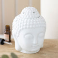White Buddha Head Oil Burner