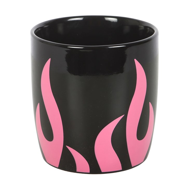 Pink Flame Mug