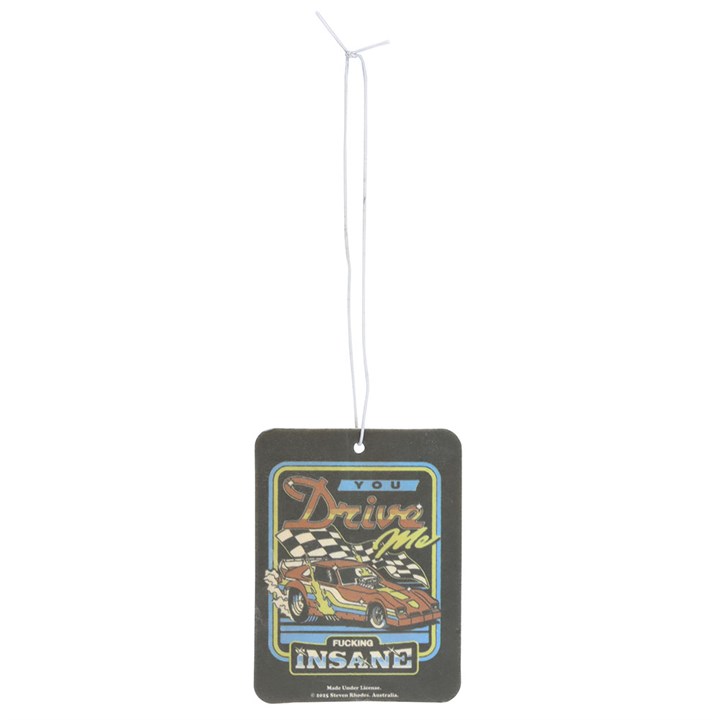 You Drive Me Insane Vanilla Air Freshener by Steven Rhodes