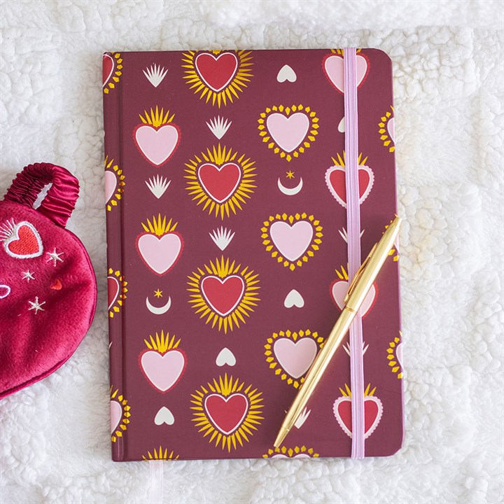 Sacred Heart Print A5 Notebook