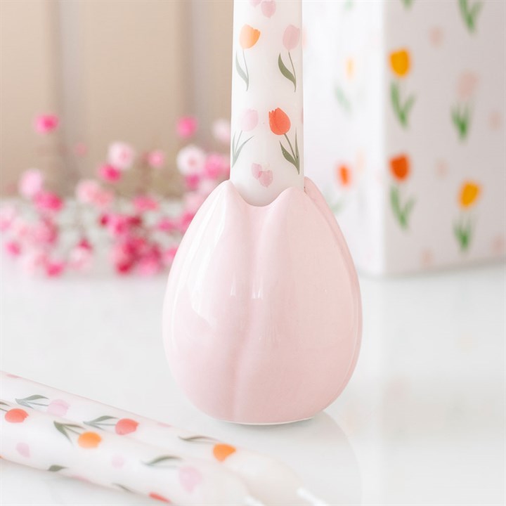 Tulip Shaped Candle Holder