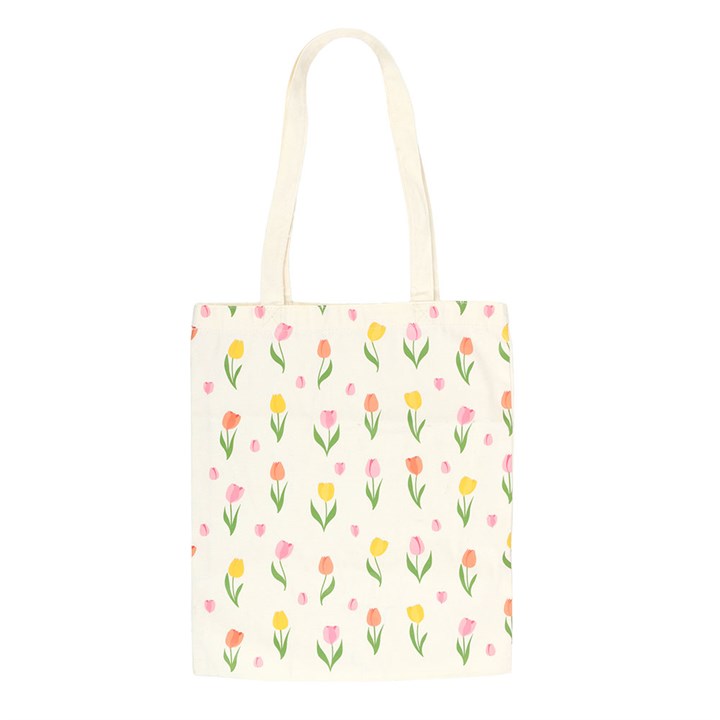 Tulip Print Tote Bag