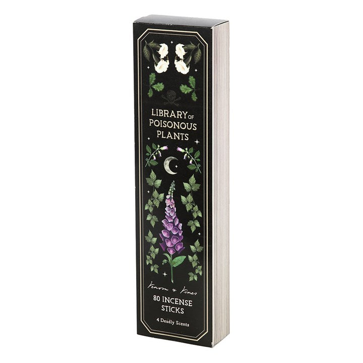 Set of 4 Poisonous Plants Incense Stick Packs