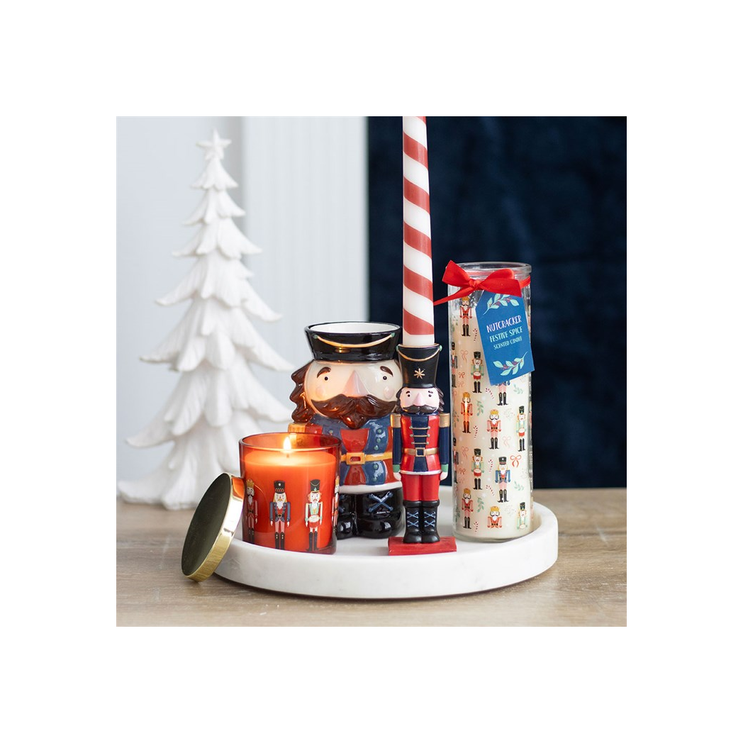 Nutcracker Taper Candle Holder