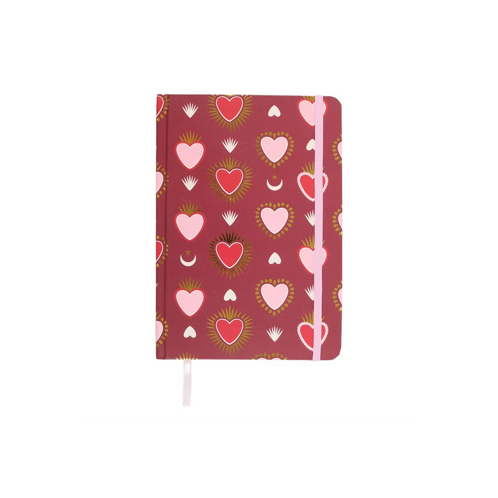 Sacred Heart Print A5 Notebook