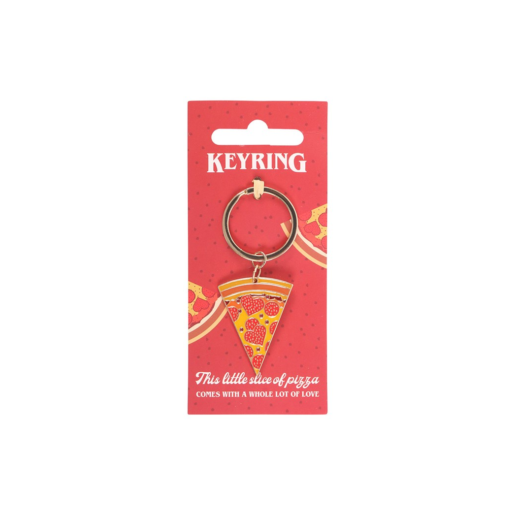 Pizza Slice Keyring