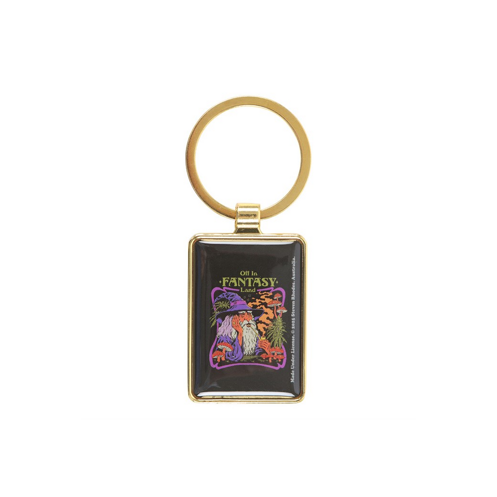 Fantasy Land Keyring by Steven Rhodes