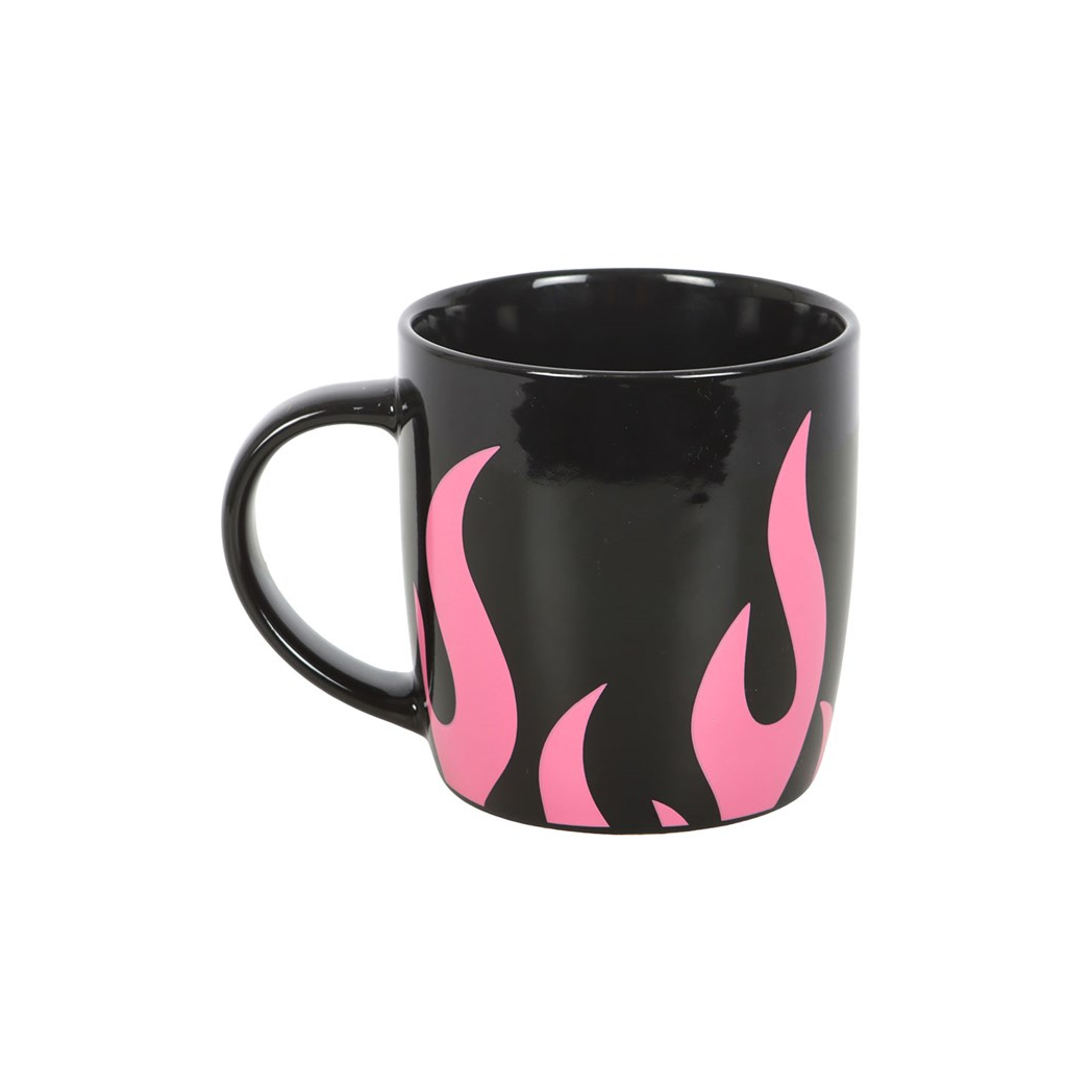 Pink Flame Mug