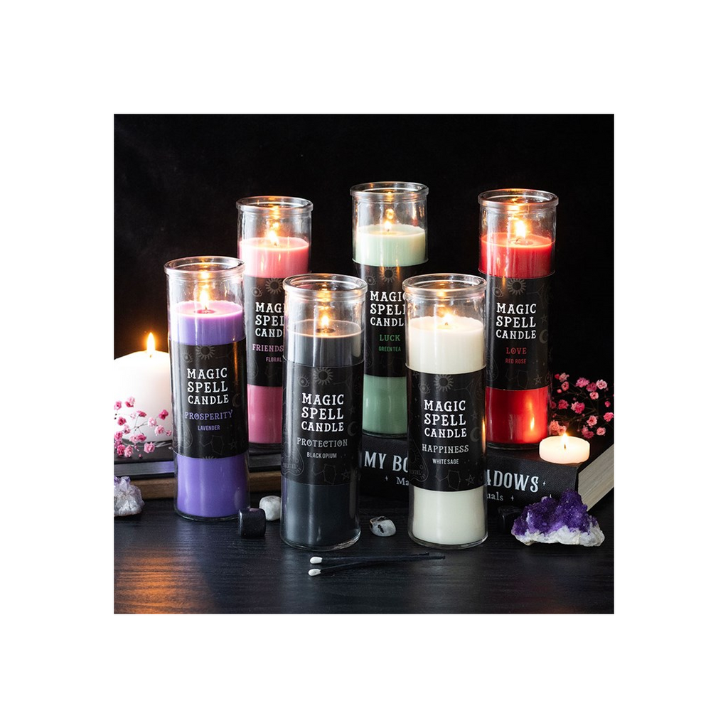 Protection Opium Magic Spell Tube Candle